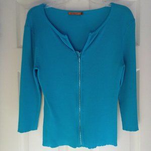 Turquoise Top, Belldini, Large